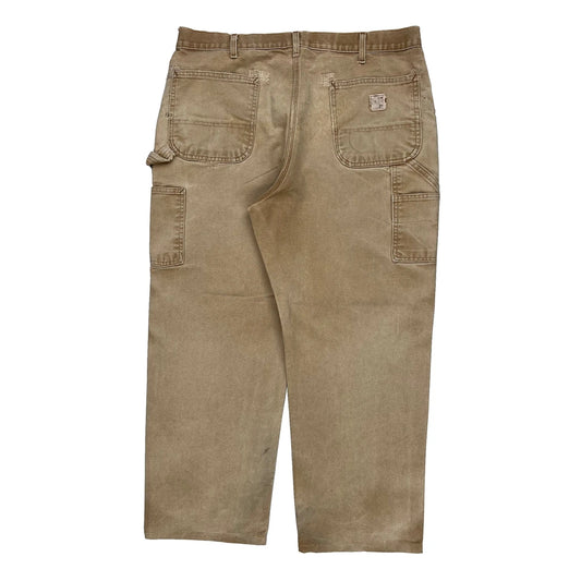 Carhartt Carpenter Trousers - 38W 29L Brown Cotton