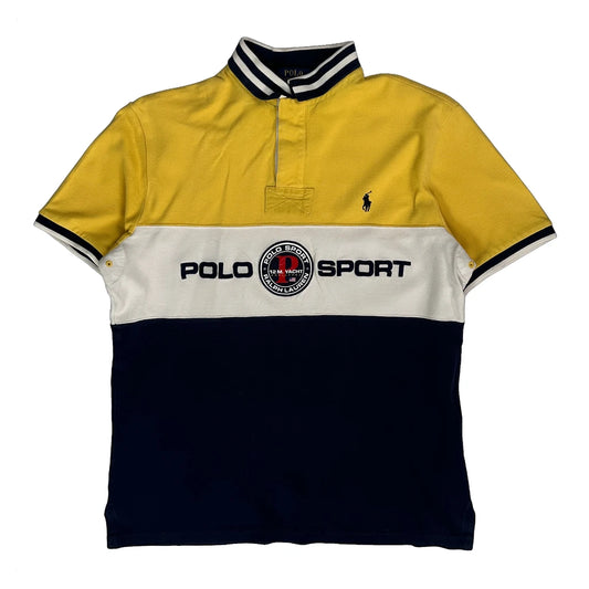 Polo Sport Polo By Ralph Lauren Slim Fit Polo Shirt - Medium Navy Cotton