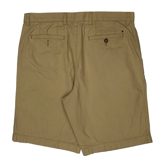Tommy Hilfiger Chino Shorts - 34W 11L Khaki Cotton