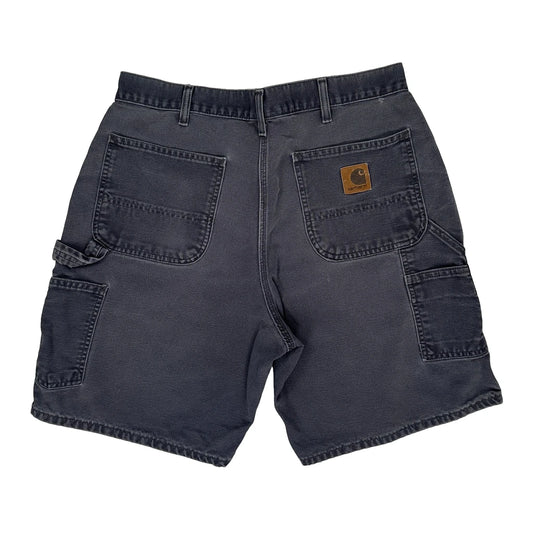Carhartt Carpenter Shorts - 34W 8L Grey Cotton
