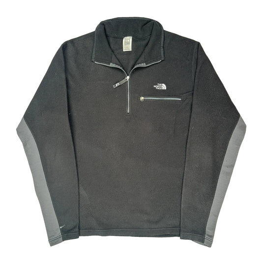 The North Face Collared Fleece - XL Black Polyester