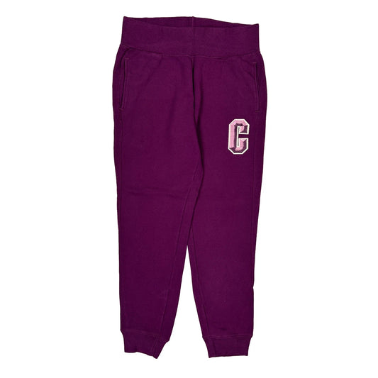 Vintage Reverse Weave Champion Joggers - Medium Purple Cotton