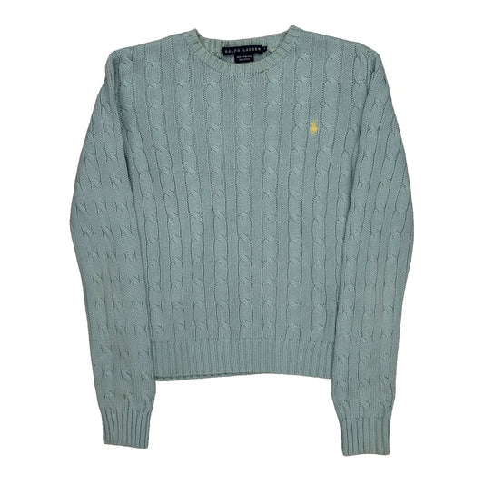 Ralph Lauren Jumper - Small Blue Cotton