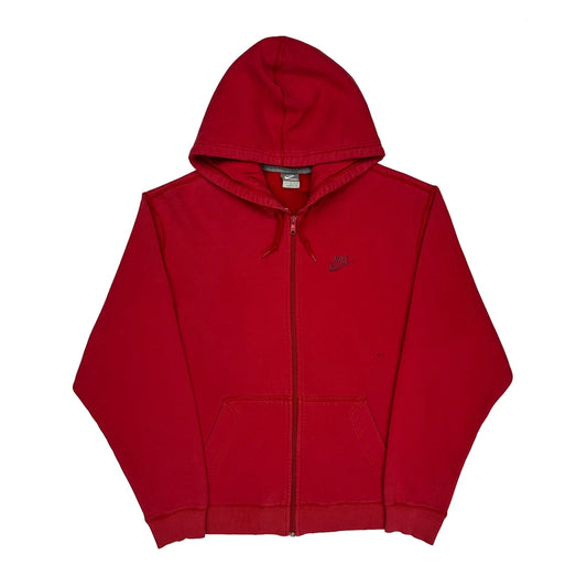 Nike Hoodie - XL Red Cotton