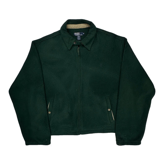 Polo By Ralph Lauren Fleece Harrington Jacket - XL Green Polyester