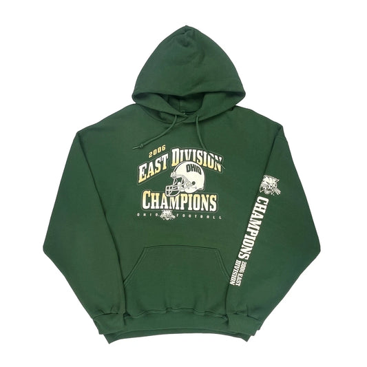 Ohio Football Russell Athletic Football Hoodie - XL Green Cotton