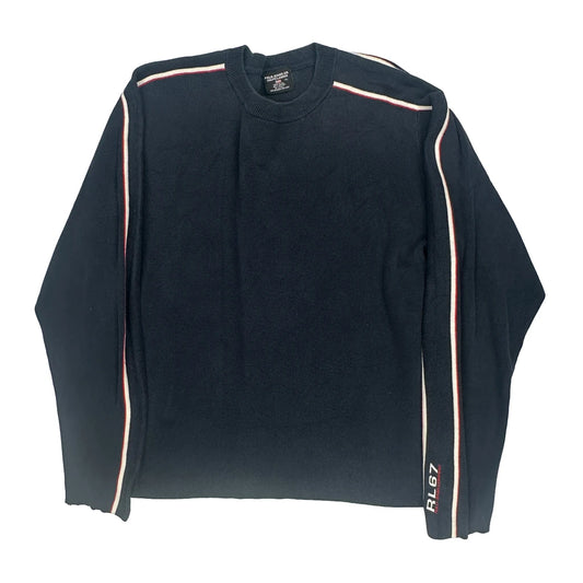 Polo By Ralph Lauren Striped Jumper - XL Navy Cotton