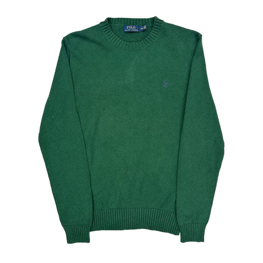 Polo By Ralph Lauren Jumper - Medium Green Cotton