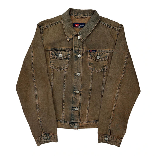 Diesel Denim Jacket - Large Brown Denim