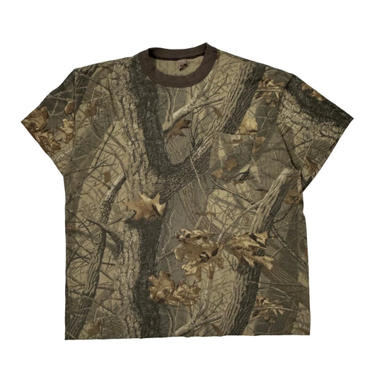 Vintage Made In USA Ranger T-Shirt - 2XL Camo Cotton