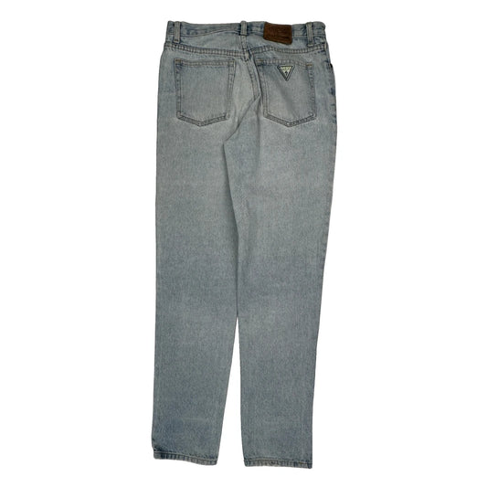 Made In USA Guess Jeans - 30W UK 10 Light Wash Denim