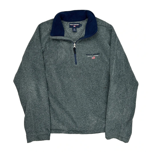 Polo Sport Fleece - Large Gray Polyester