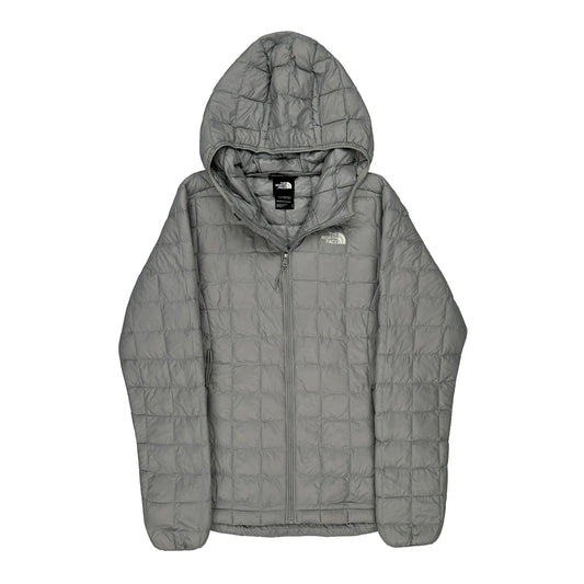 The North Face Puffer - Small Grey Nylon