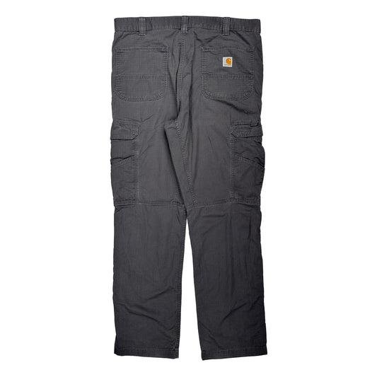Carhartt Cargo Trousers - 38W 34L Grey Cotton