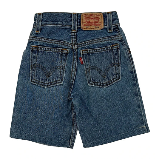 Age 5 Levis Slim Denim Shorts - Smallw 5L Blue Cotton