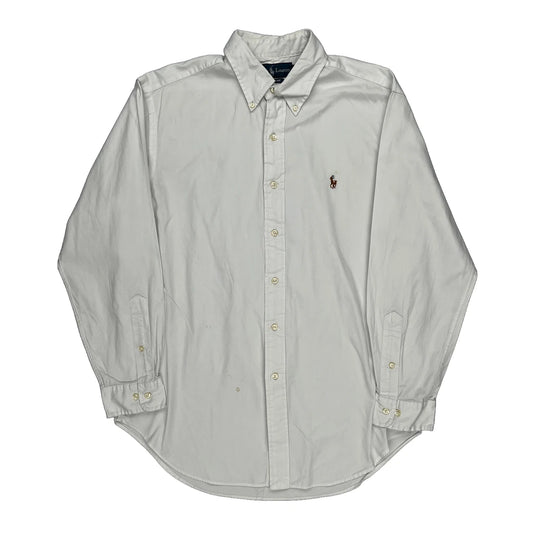 Ralph Lauren Shirt - Large White Cotton