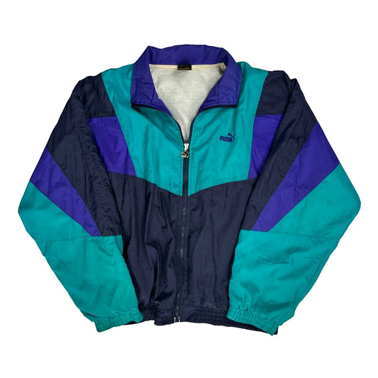 Puma Windbreaker - XL Multicoloured Nylon