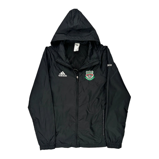 Adidas Windbreaker - Small Black Polyester