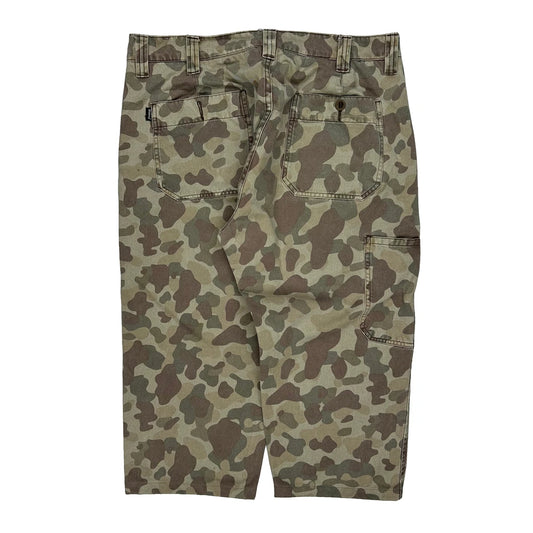 Stussy Camo Cargo Shorts - 34W 10L Camo Cotton