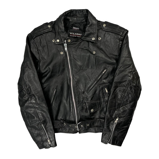 Wilsons Leather Jacket - XL Black Leather