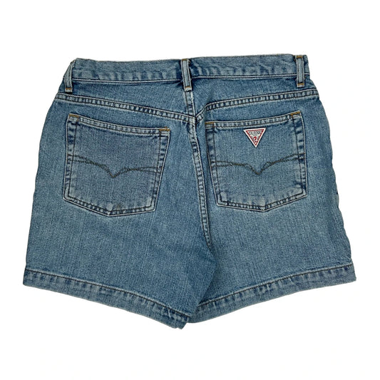 Guess Denim Shorts - 29W US 6 Blue Cotton