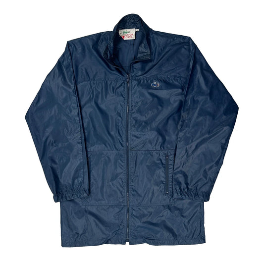 Lacoste Waterproof Windbreaker - Medium Navy Nylon