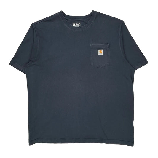 Since 1889 Carhartt T-Shirt - 2XL Blue Cotton