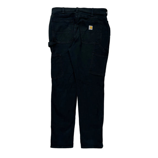 Carhartt Carpenter Trousers - 32W 30L Black Cotton