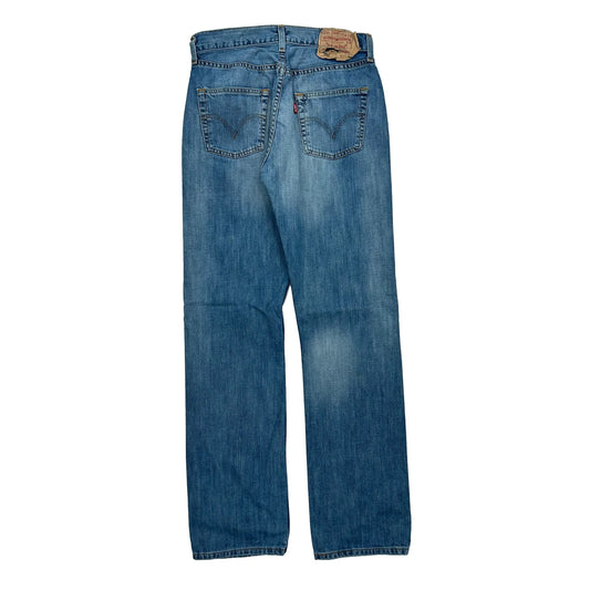 501 Levis Jeans - 30W 34L Blue Denim