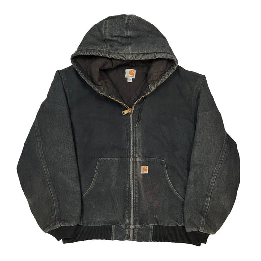 Made In USA Carhartt Jacket - XL Black Cotton