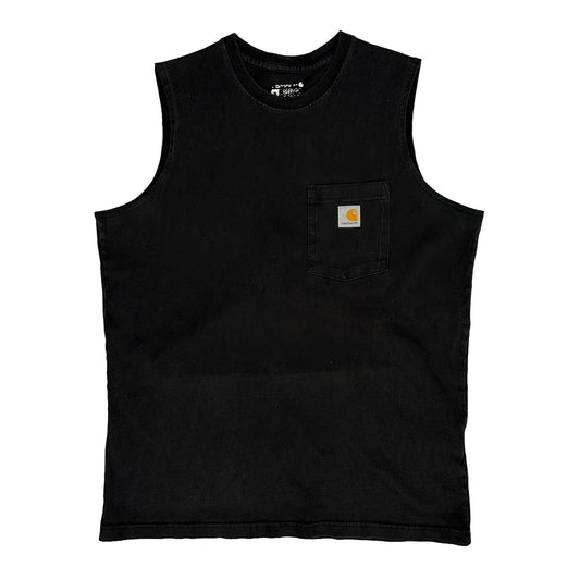 Carhartt Vest - Medium Black Cotton