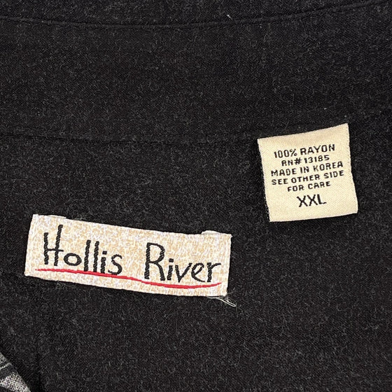 Hollis River Hawaiian Shirt - 2XL Multicoloured Viscose