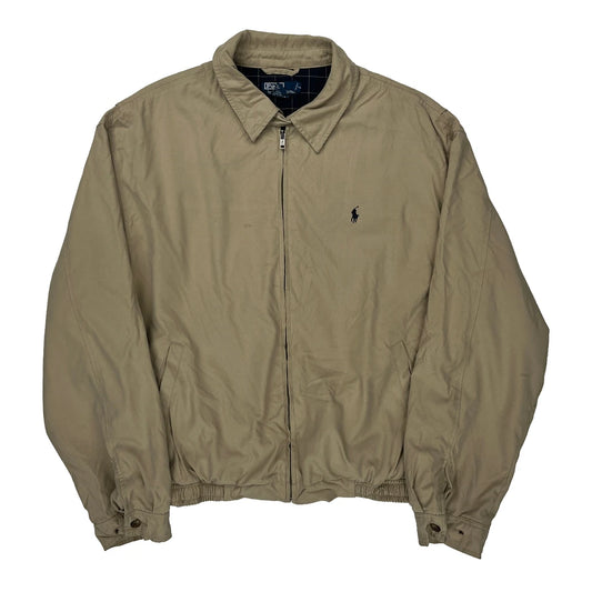Polo By Ralph Lauren Harrington Jacket - XL Beige Cotton