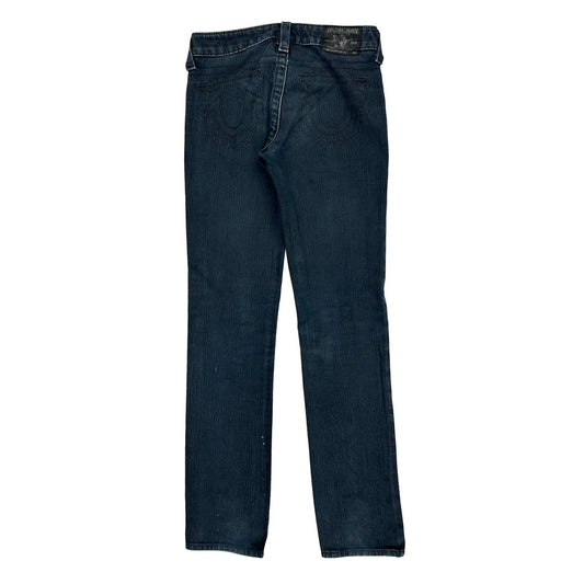 True Religion Jeans - 24W 25L Dark Wash Cotton Blend