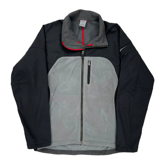 Nike Fleece Jacket - Medium Grey Polyester