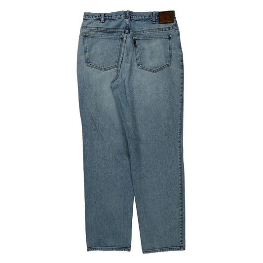 Chaps Denim Jeans - 36W 30L Light Wash Cotton