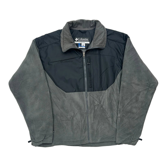Columbia Fleece Jacket - XL Grey Polyester
