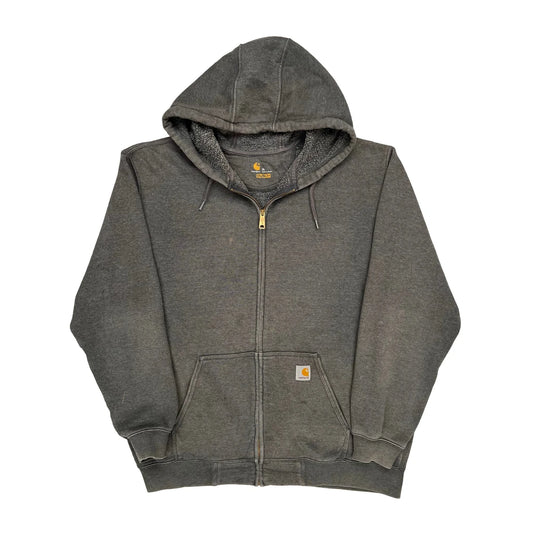 Carhartt Hoodie - XL Grey Cotton Blend