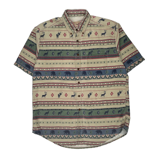 Woolrich Patterned Shirt - XL Multicoloured Cotton