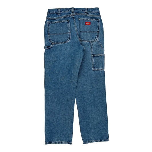 Dickies Carpenter Jeans - 32W 31L Blue Cotton