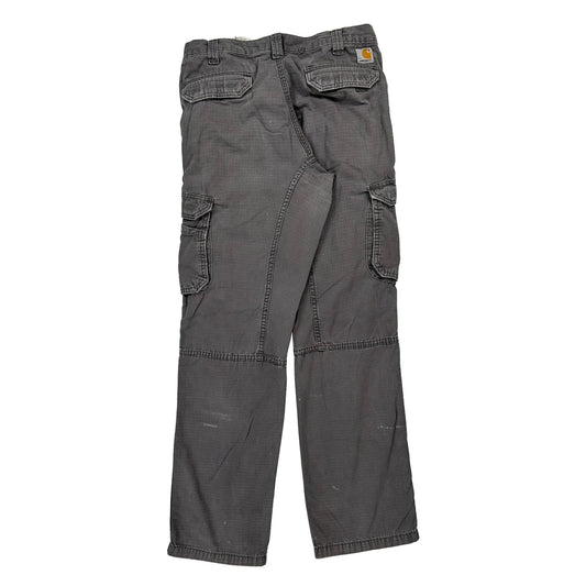 Carhartt Cargo Trousers - 30W 32L Grey Cotton