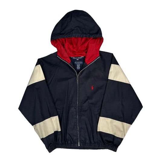 Polo Sport Spellout Windbreaker - Medium Navy Cotton