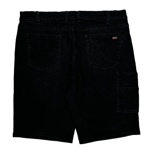 Dickies Denim Shorts - 40W 11L Black Cotton