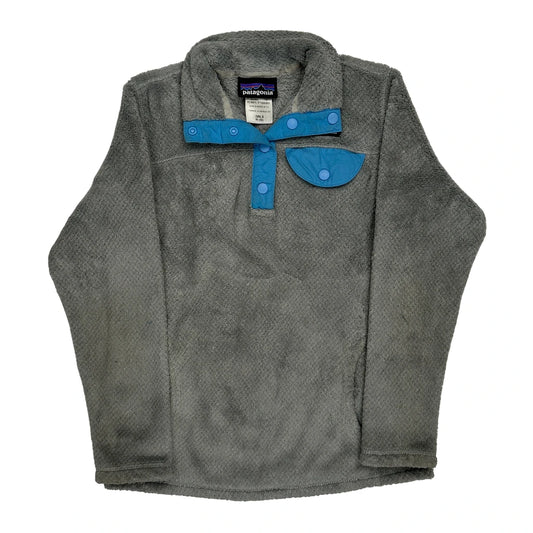Vintage Age 10 Patagonia Fleece - Medium Grey Polyester