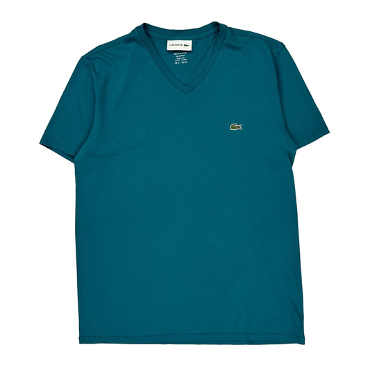 Lacoste T-Shirt - Medium Green Cotton