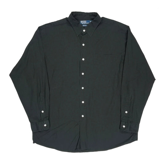 Polo By Ralph Lauren Shirt - XL Black Cotton