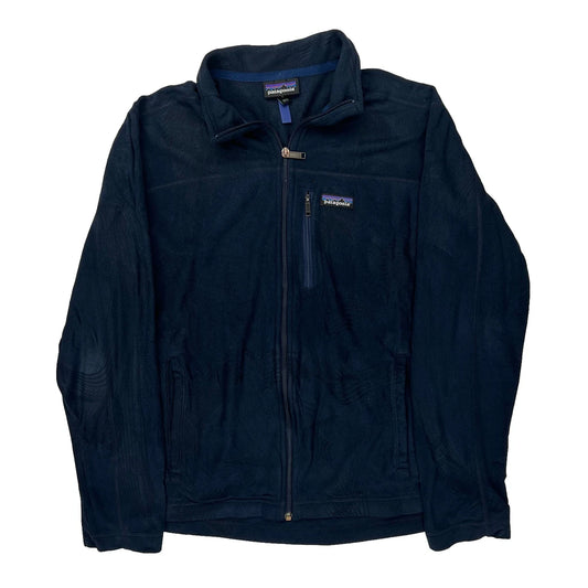 Patagonia Fleece Jacket - Medium Navy Polyester