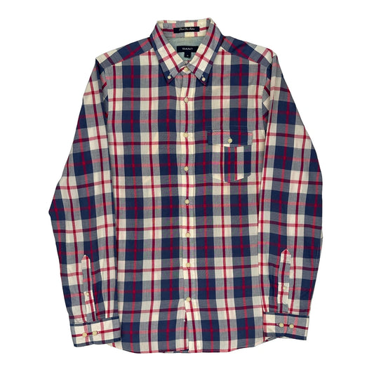Gant Checked Flannel Shirt - Medium Multicoloured Cotton