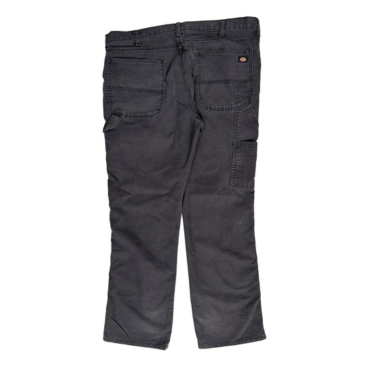 Dickies Carpenter Pants - 38W 32L Black Cotton Blend