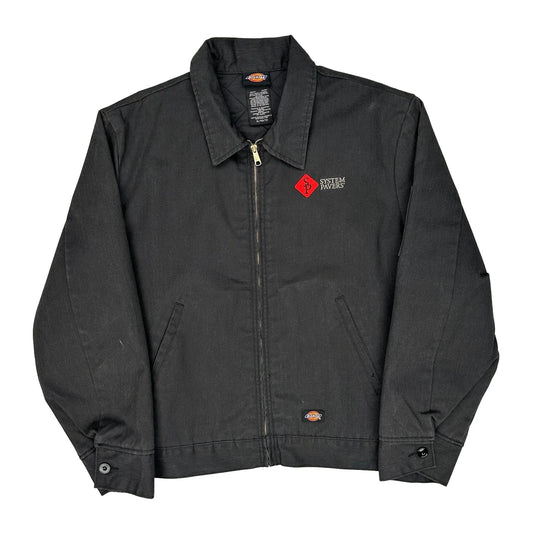 System Pavers Logo Dickies Jacket - XL Black Polyester